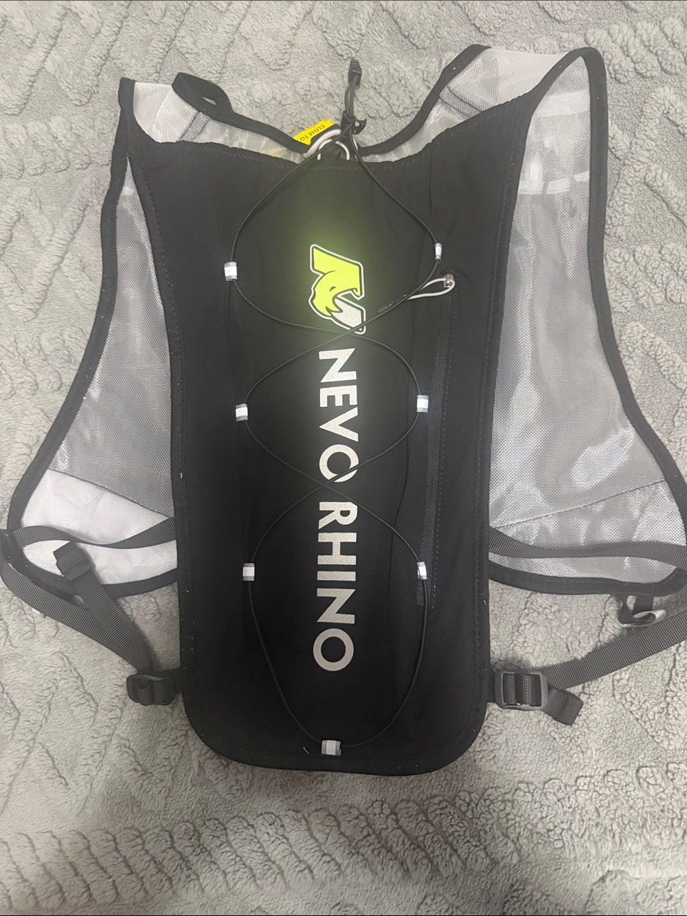 Running hydration back pack vest